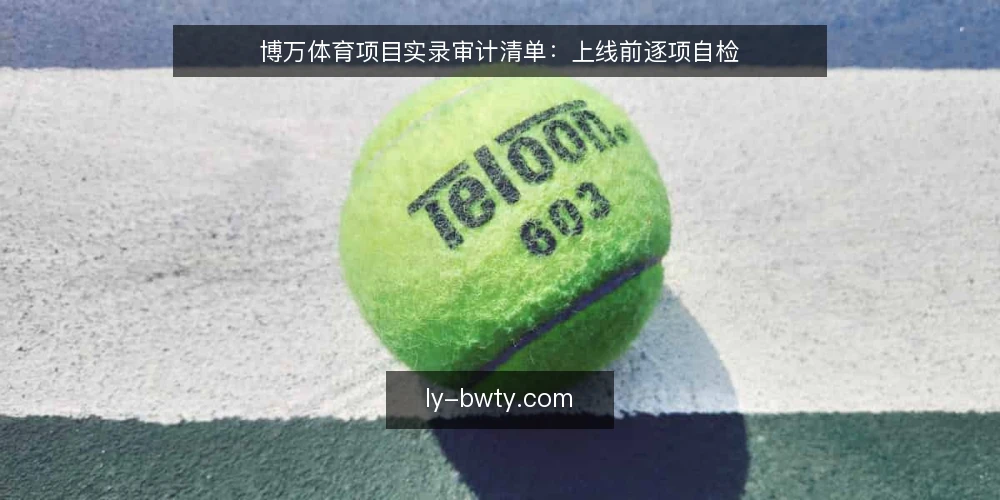 博万体育项目实录审计清单：上线前逐项自检 — 为什么现在要做这次审计 配图